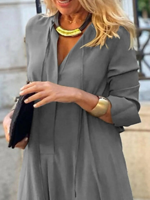 Maxi Shirt Dress Plus Size