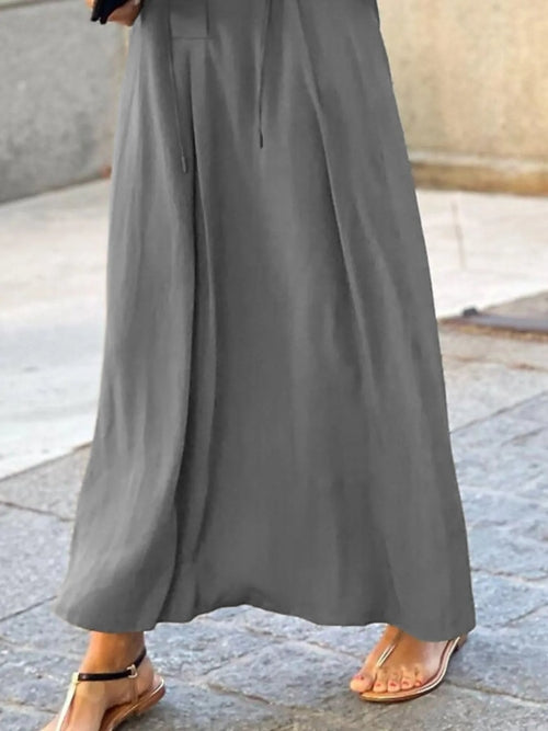 Maxi Shirt Dress Plus Size