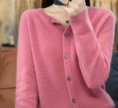 Cashmere Cardigan Sweater