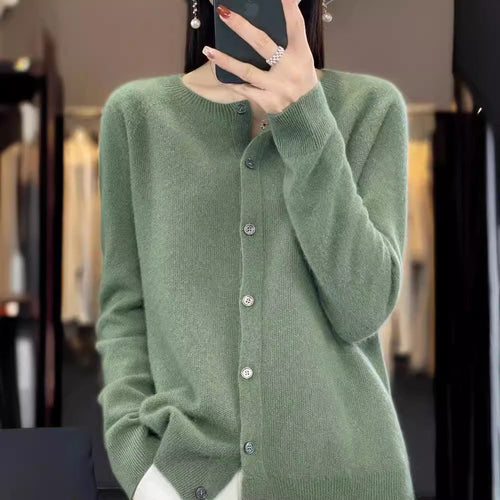 Cashmere Cardigan Sweater