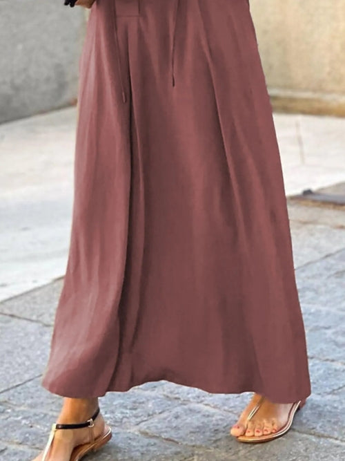 Maxi Shirt Dress Plus Size
