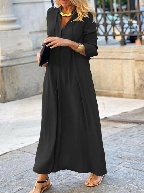 Maxi Shirt Dress Plus Size