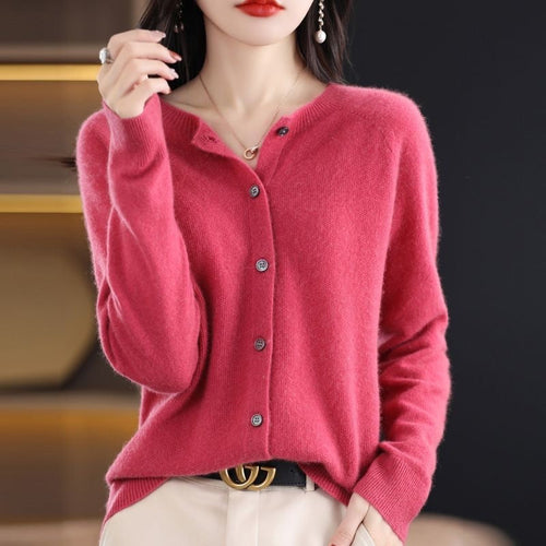 Cashmere Cardigan Sweater