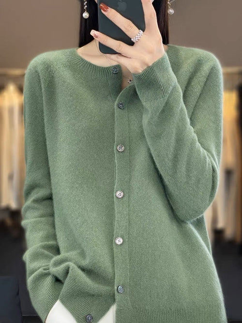 Cashmere Cardigan Sweater