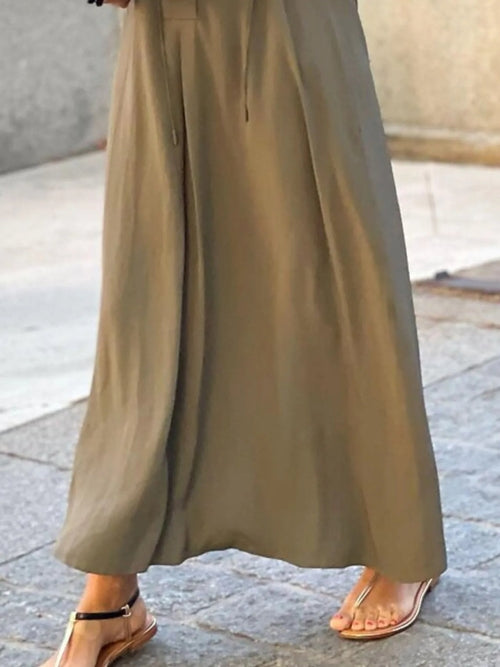 Maxi Shirt Dress Plus Size