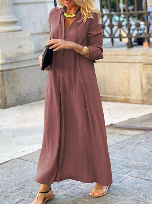 Maxi Shirt Dress Plus Size