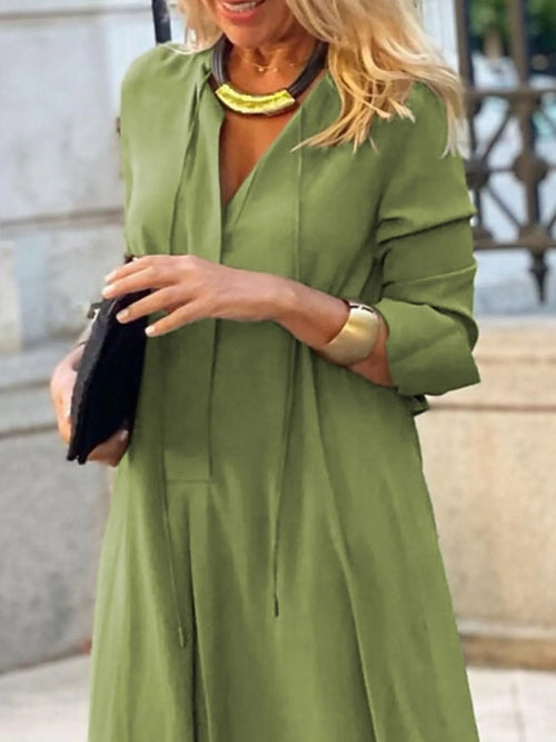 Maxi Shirt Dress Plus Size