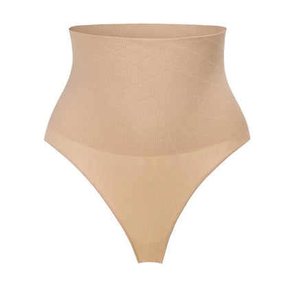 Seamless Mid-Waist T-Back Briefs