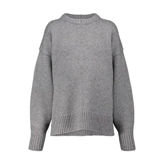 Row Turtleneck Sweater in Minimalist Style