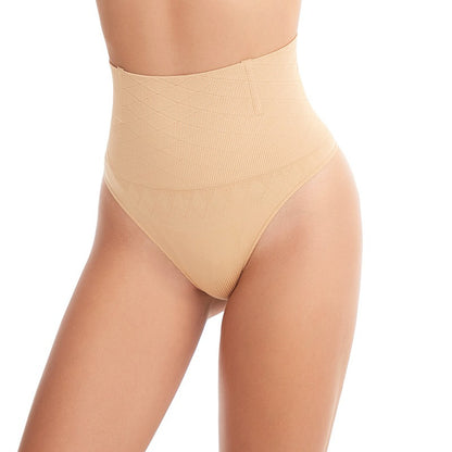 Seamless Mid-Waist T-Back Briefs