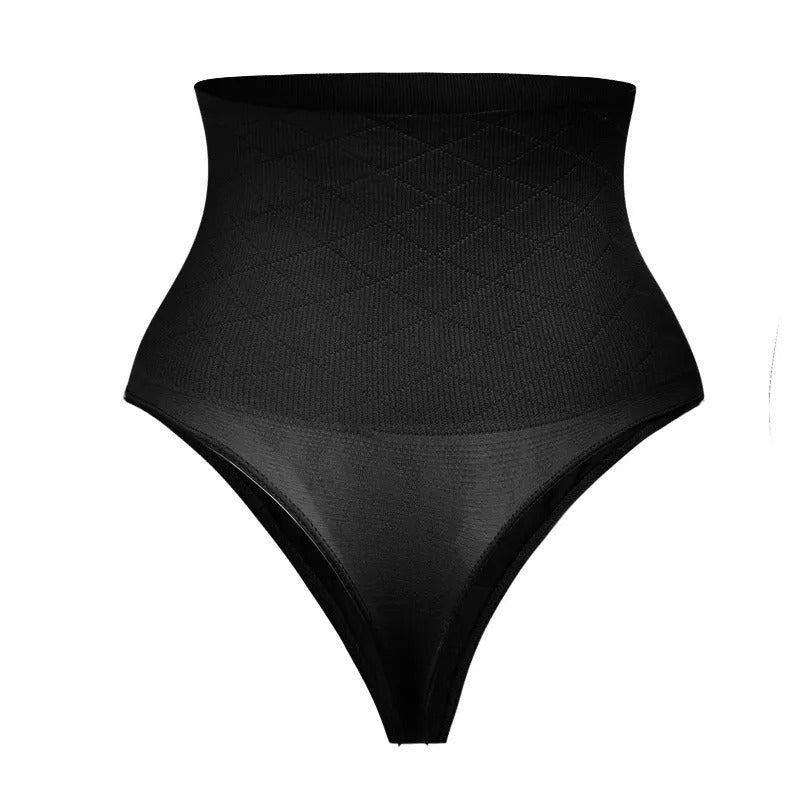 Seamless Mid-Waist T-Back Briefs