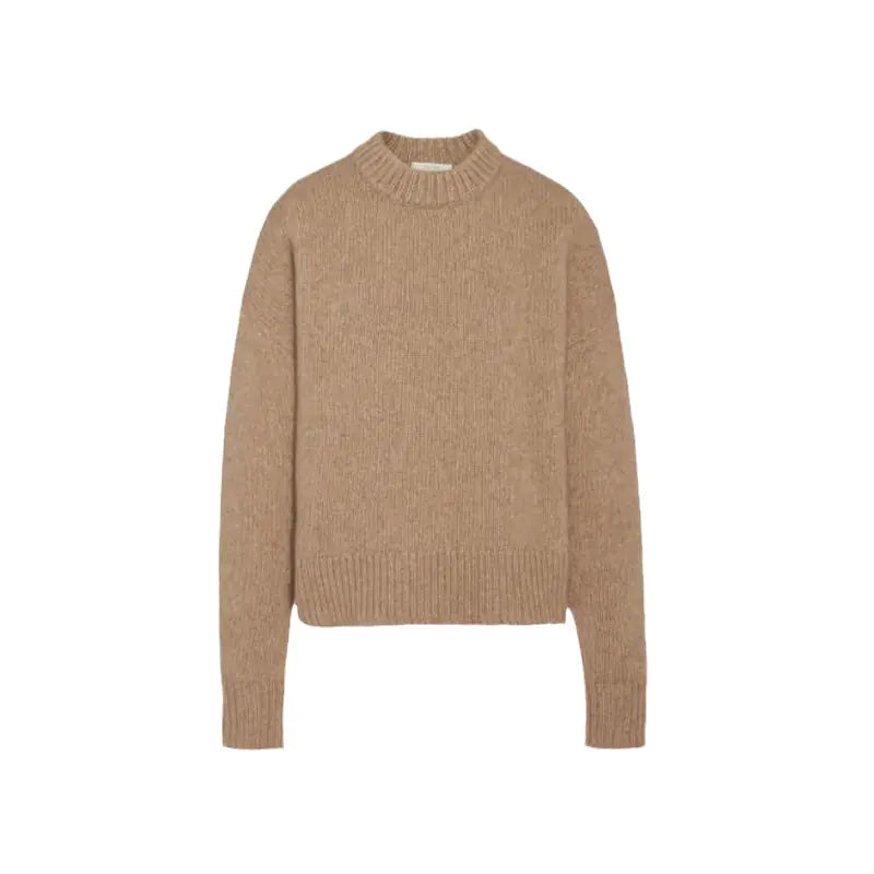 Row Turtleneck Sweater in Minimalist Style