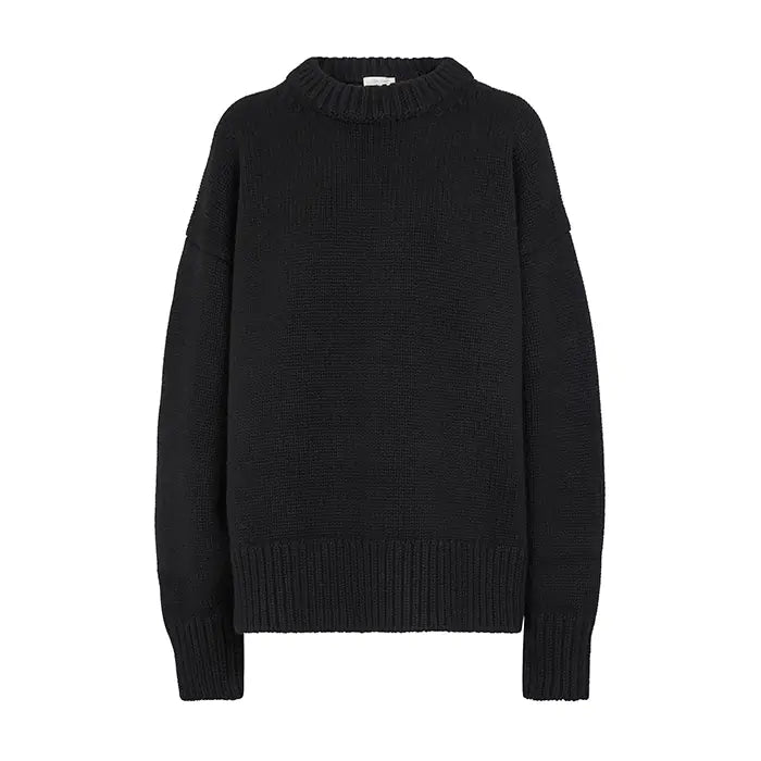 Row Turtleneck Sweater in Minimalist Style